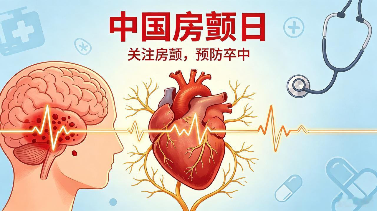 恰逢高考首日｜6·6中国房颤日：有一种心慌是紧张，有一种心慌是疾病
 
6月6日
