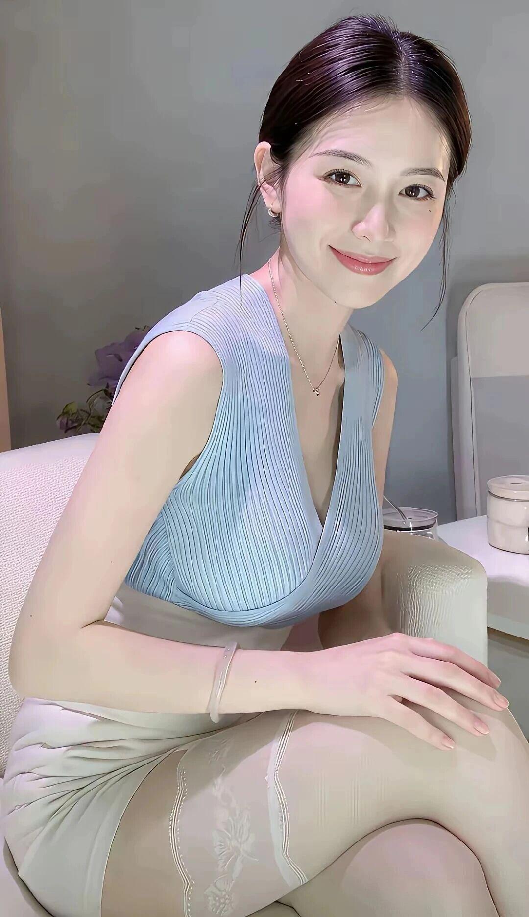 这组照片展现了一位温柔、优雅、知性的都市女性，整体风格清新简约，气质出众。
人物