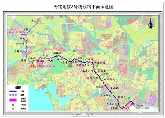 无锡地铁3号线 线路有变化！