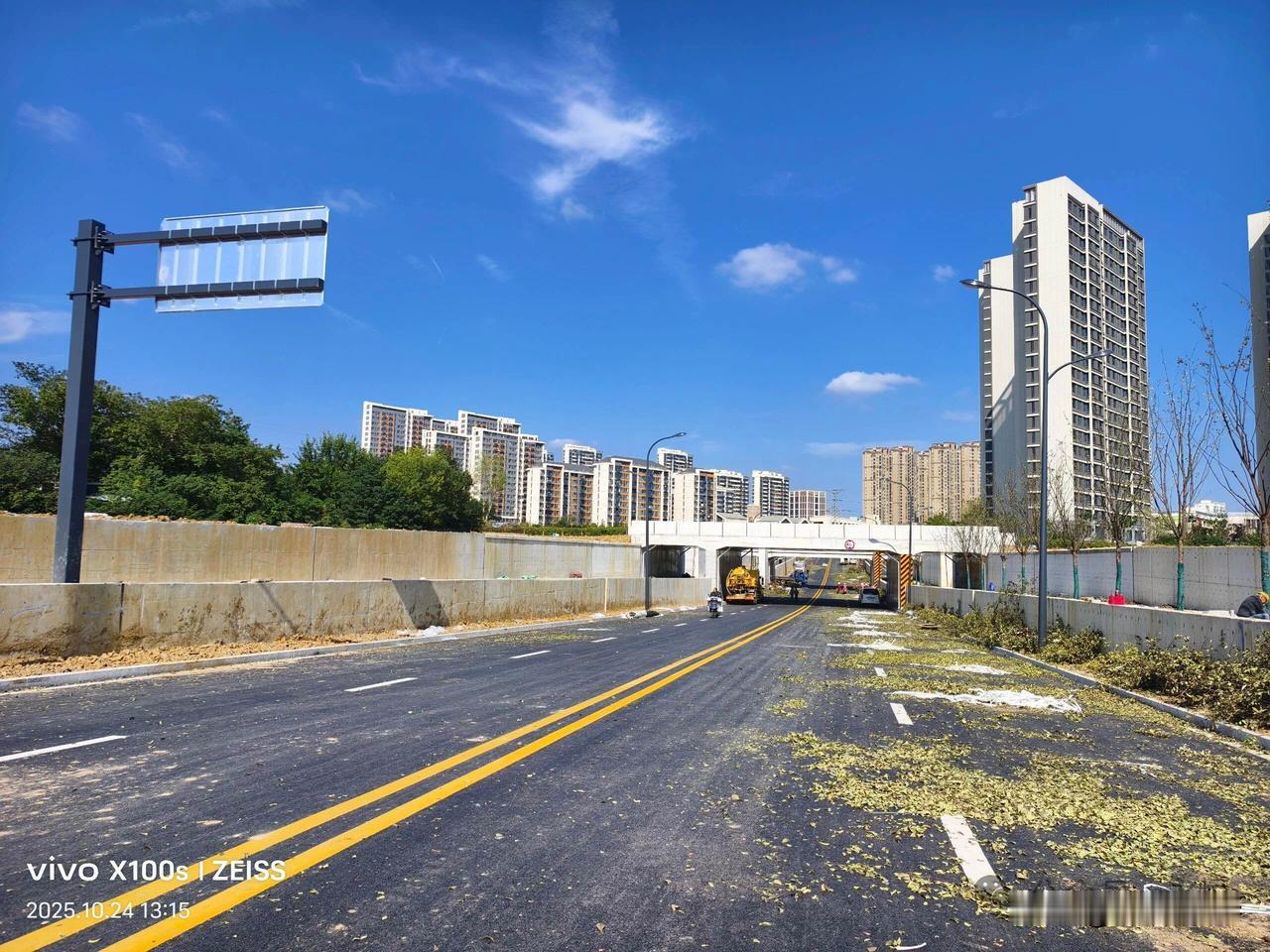 庐阳区，淮北路，下穿蒙城北路，和下穿电厂路段快要通车了。
很方便周围群众，不要再