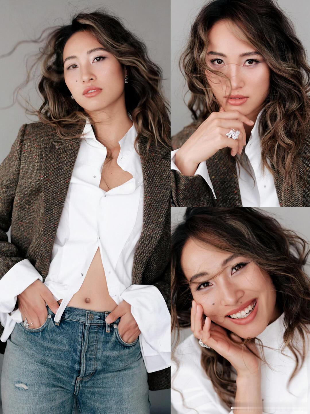 郑钦文西装美照 全部在这里了，喜欢的拿去郑钦文帅气西装网球talking大会wt