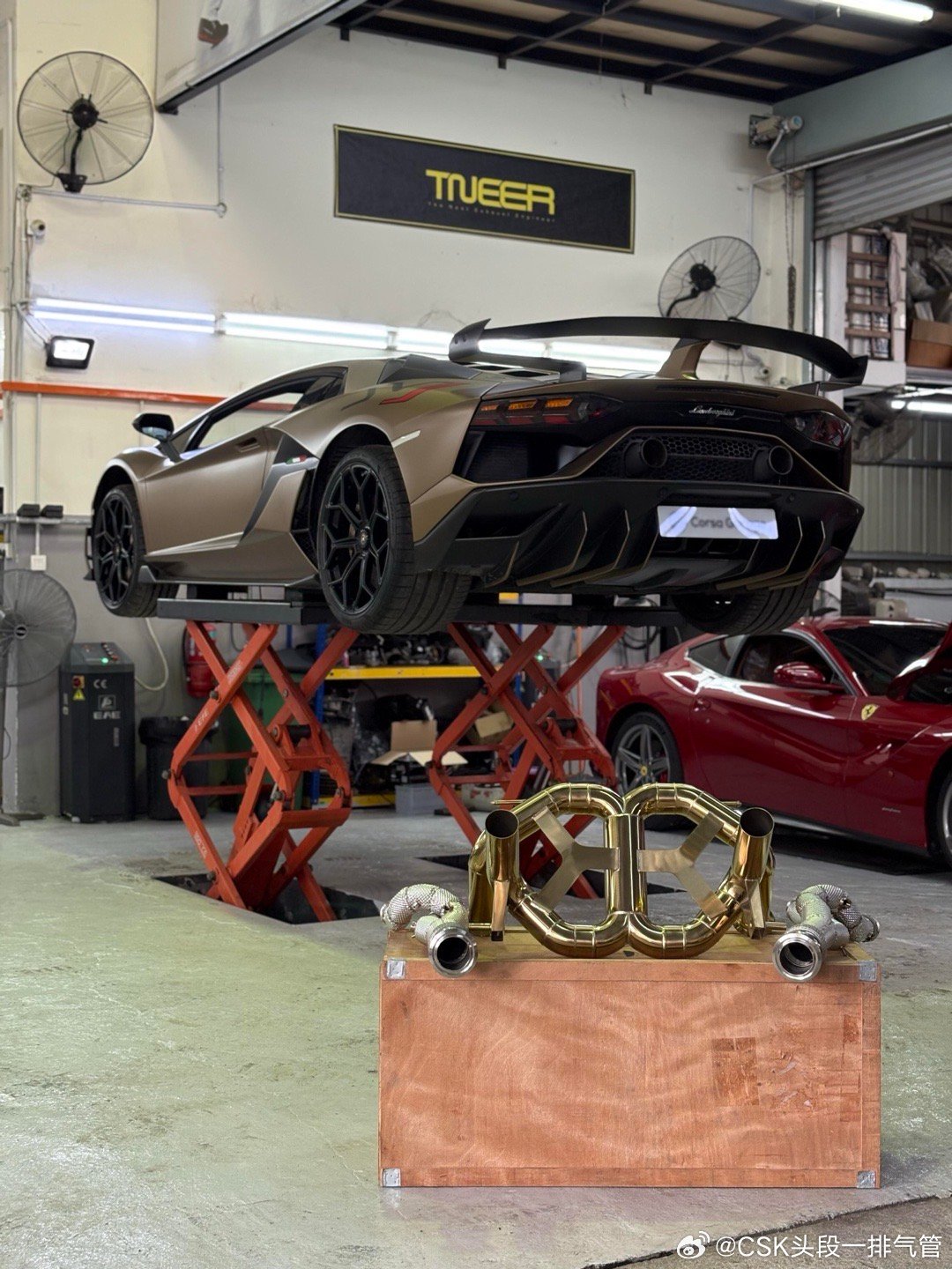 兰博基尼Aventador SVJ · CSK全段排气/钛合金 ​​​