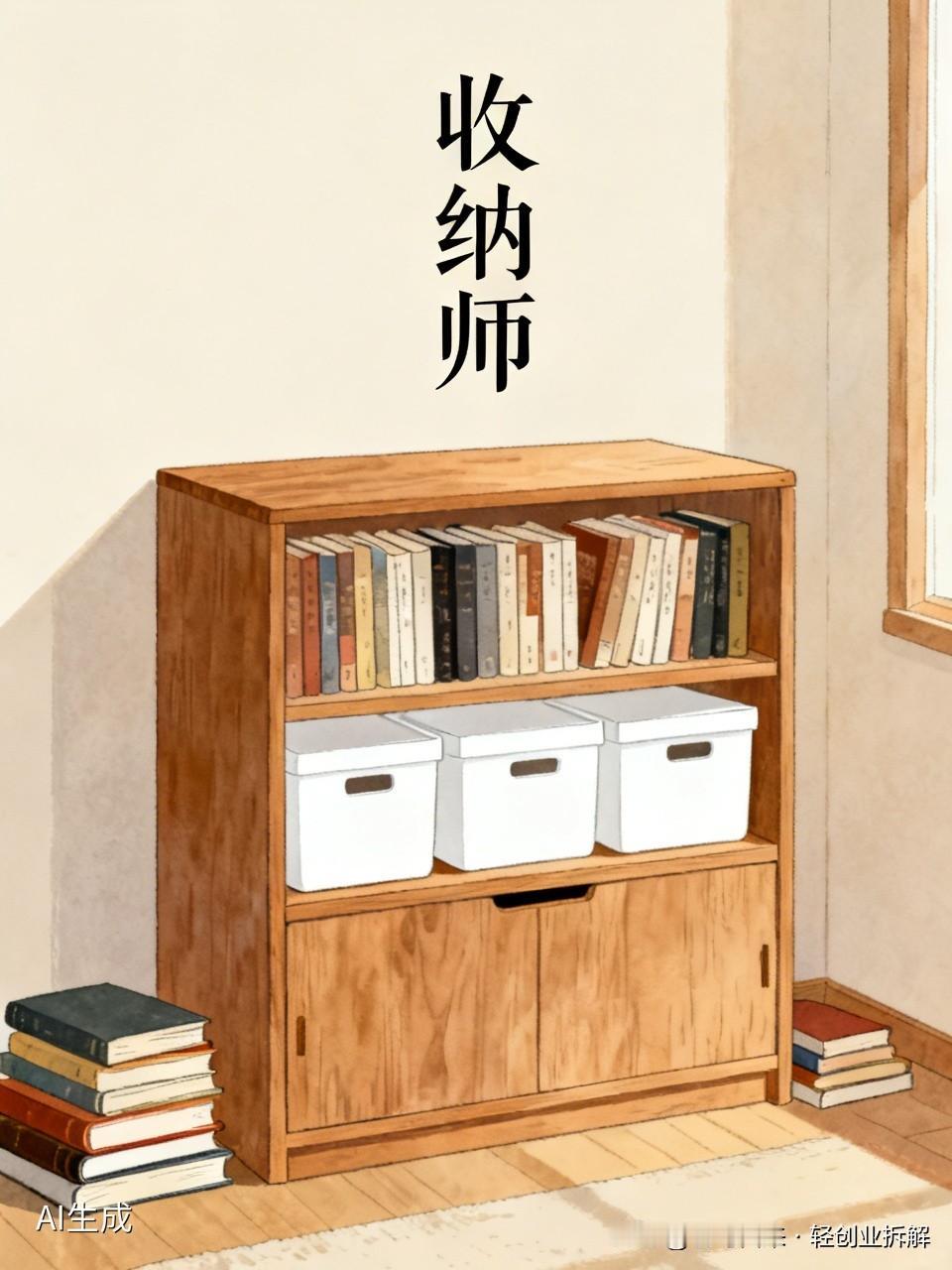 保安转行做收纳师，一年赚了30万，评论区吵翻了

今天刷到一个真实案例。

杭州