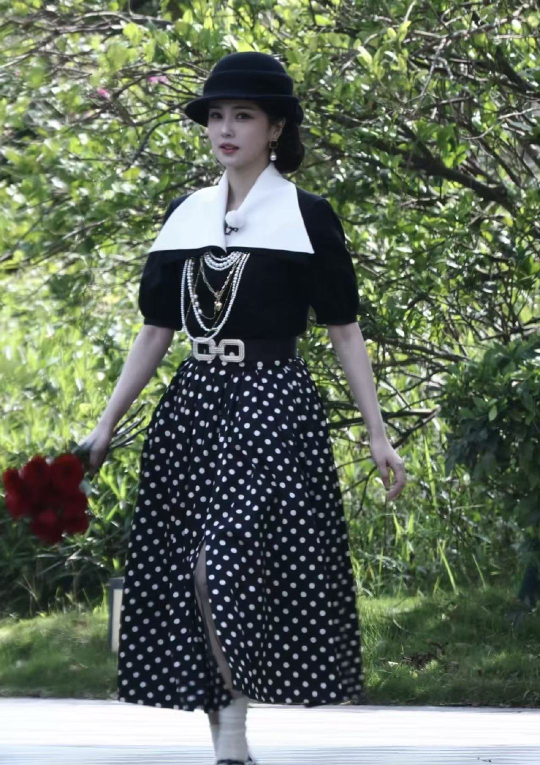 白鹿奔跑吧民国风妆造白鹿留洋大小姐啊啊啊留洋大小姐 