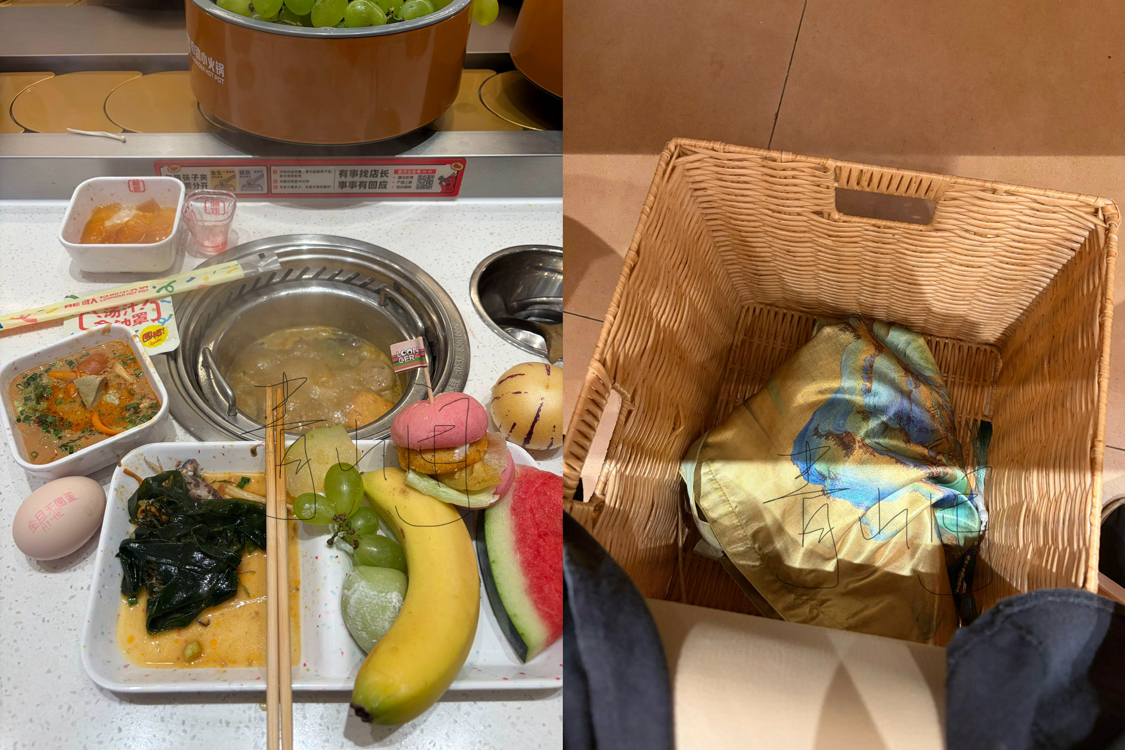 今天成功打卡很火的龙歌 查了下山东青岛品牌 之前爱吃钱山岭云贵小火锅(网上工作日