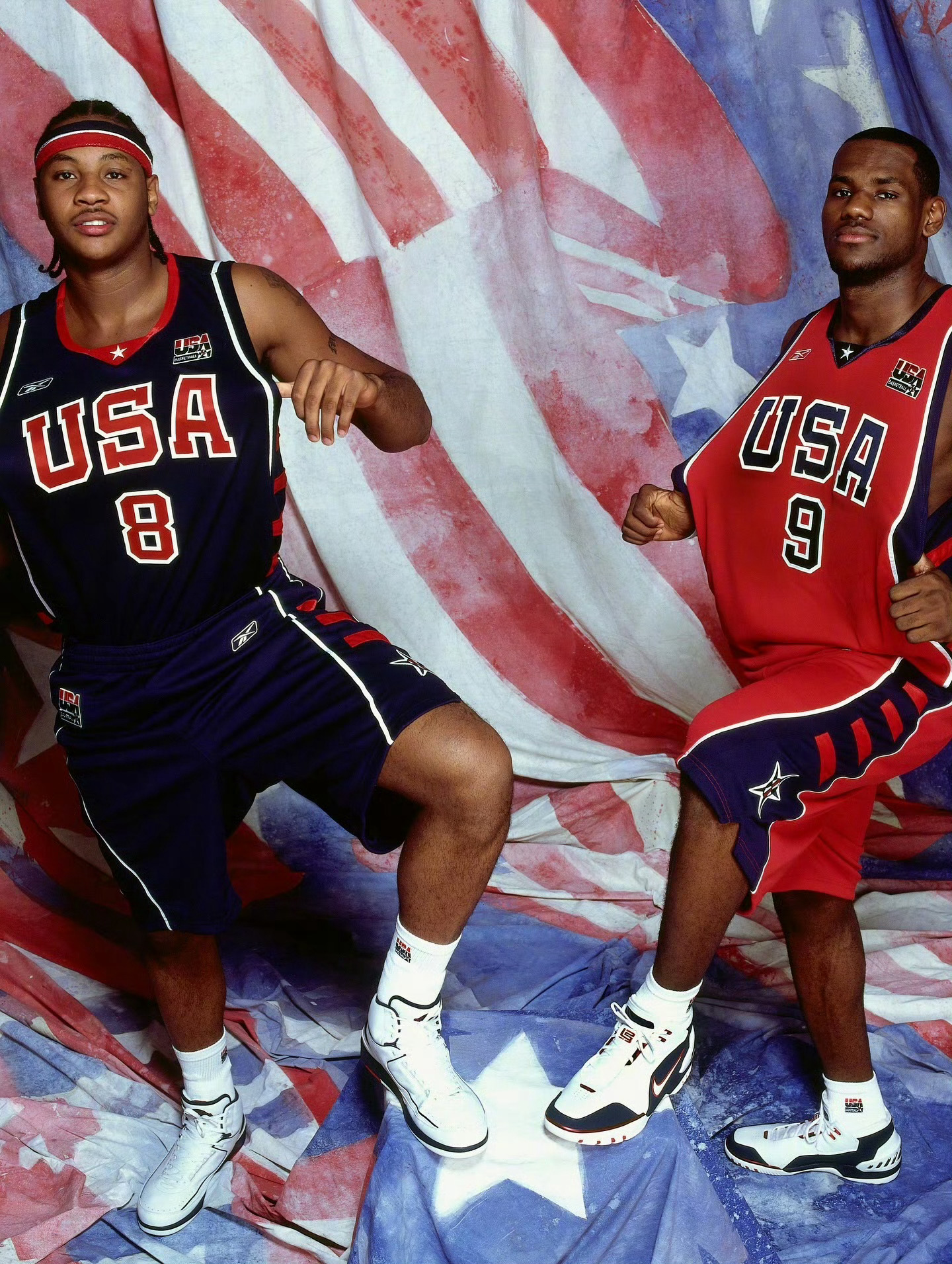 骑士詹姆斯nba安东尼 国家队兄弟👬 ​​​
