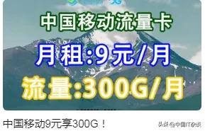 现在运营商的流量卡资费都这么低了吗？别说白菜价，这简直是菜帮子价！ ​​​