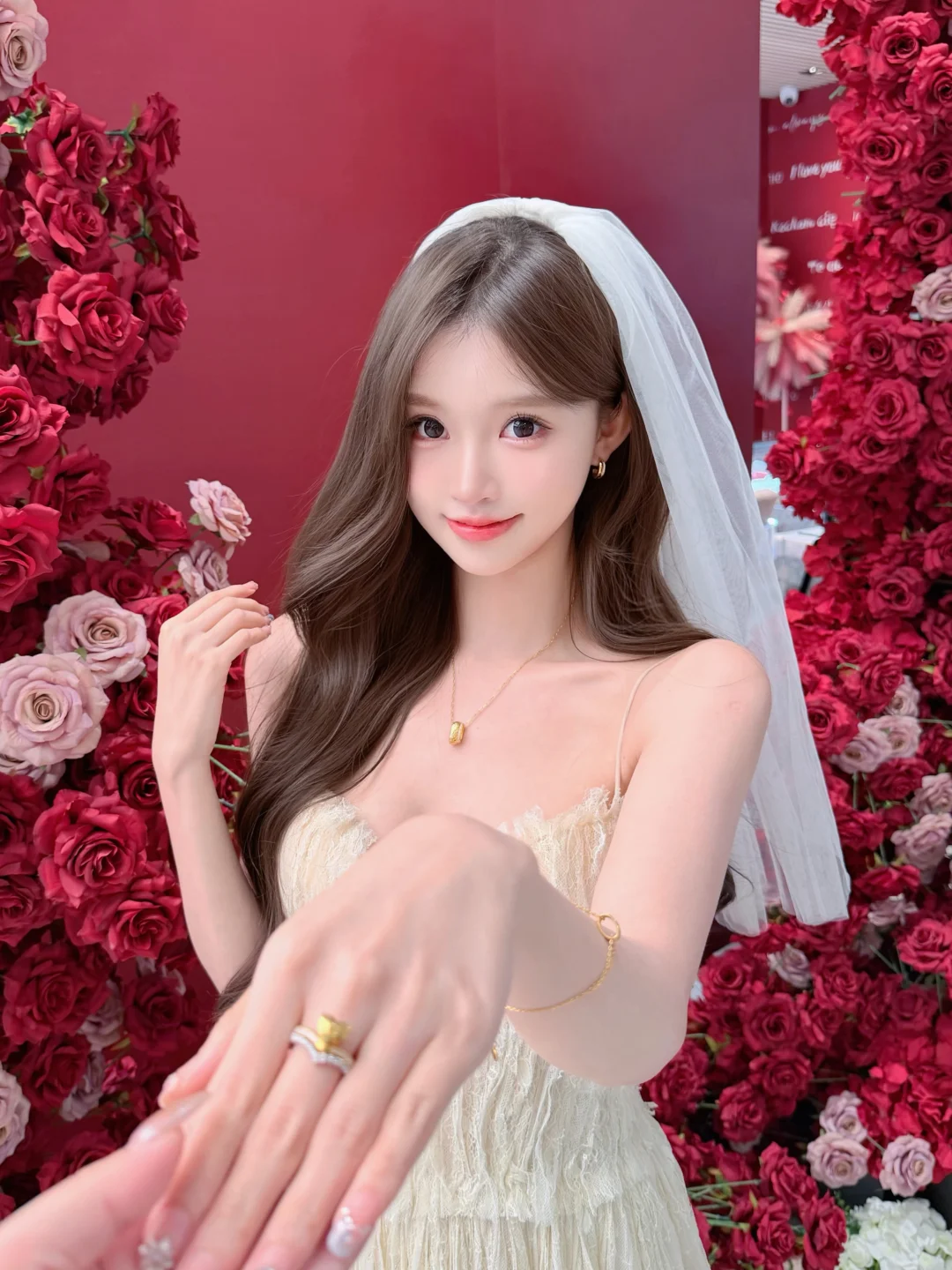 把金心戴在手上的人，一定会遇到真心💛