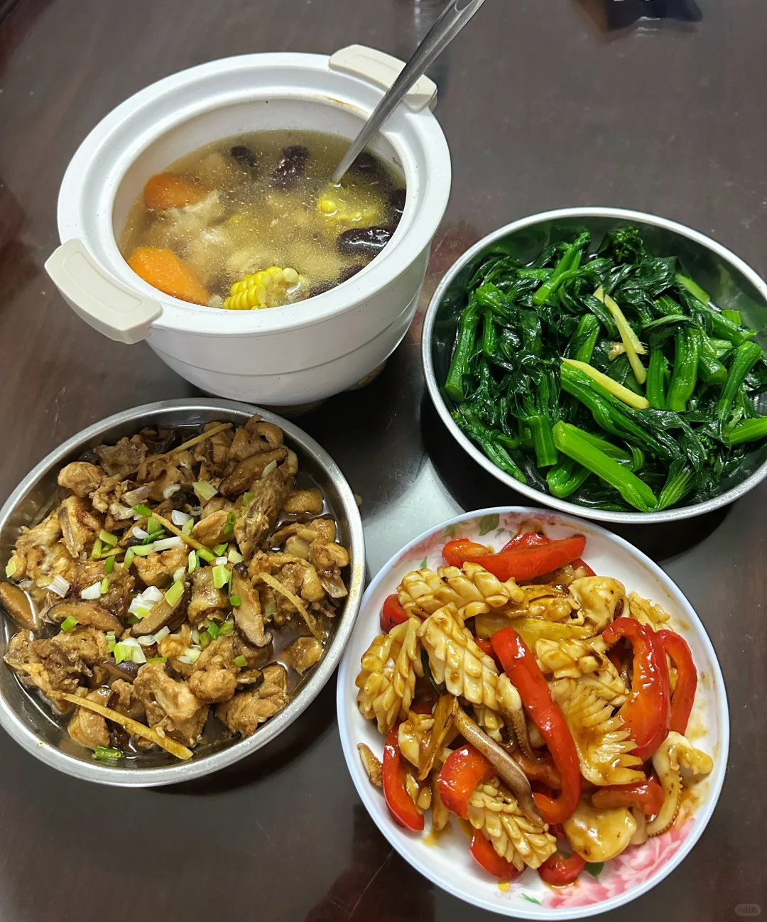 广州一家四口的晚餐！