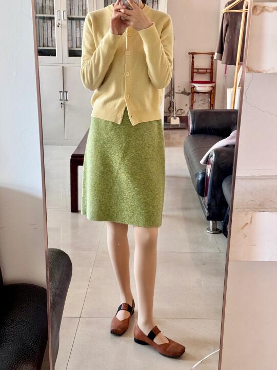 体制内 郁金香穿搭 💛💚| 97年大专老师OOTD