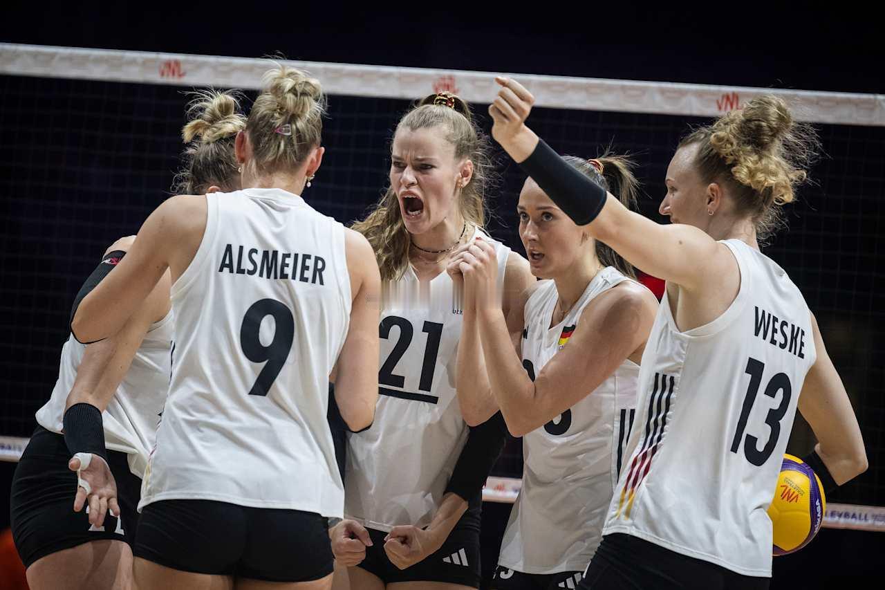 【技术统计】2026年世界女排联赛加拿大魁北克站美国女排3-0德国女排（25-2