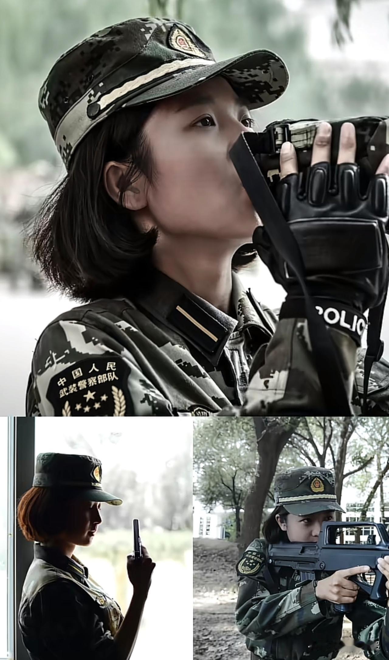 曾经的武警小姐姐如今成为公安战线“移民管理”的一员：“小艺”警官