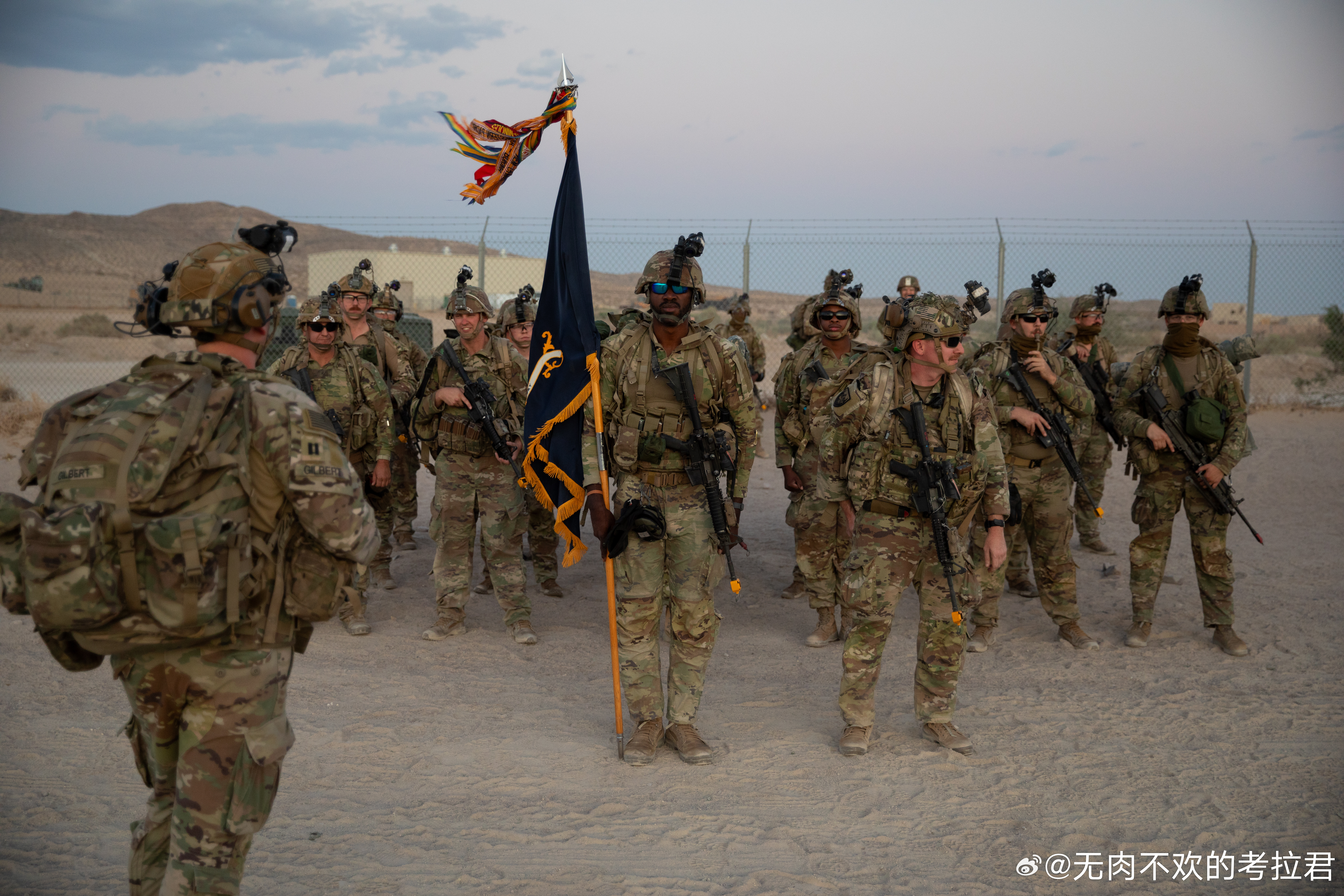 第53步兵旅战斗队第167步兵团1营在欧文堡2 ​​​