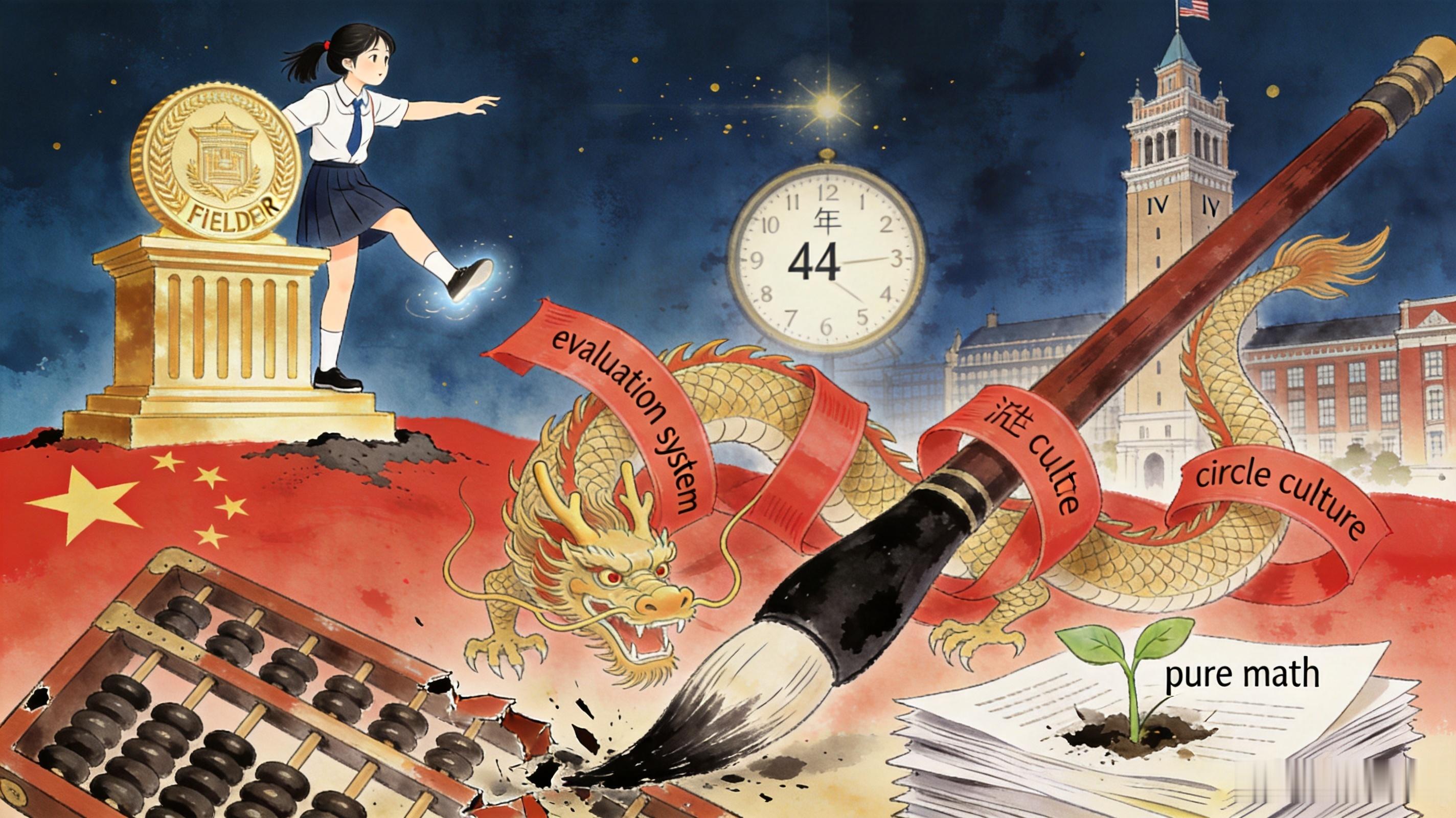 35岁，女数学家，菲尔兹奖——中国数学等了太多年王虹拿到菲尔兹奖那年，35岁。这