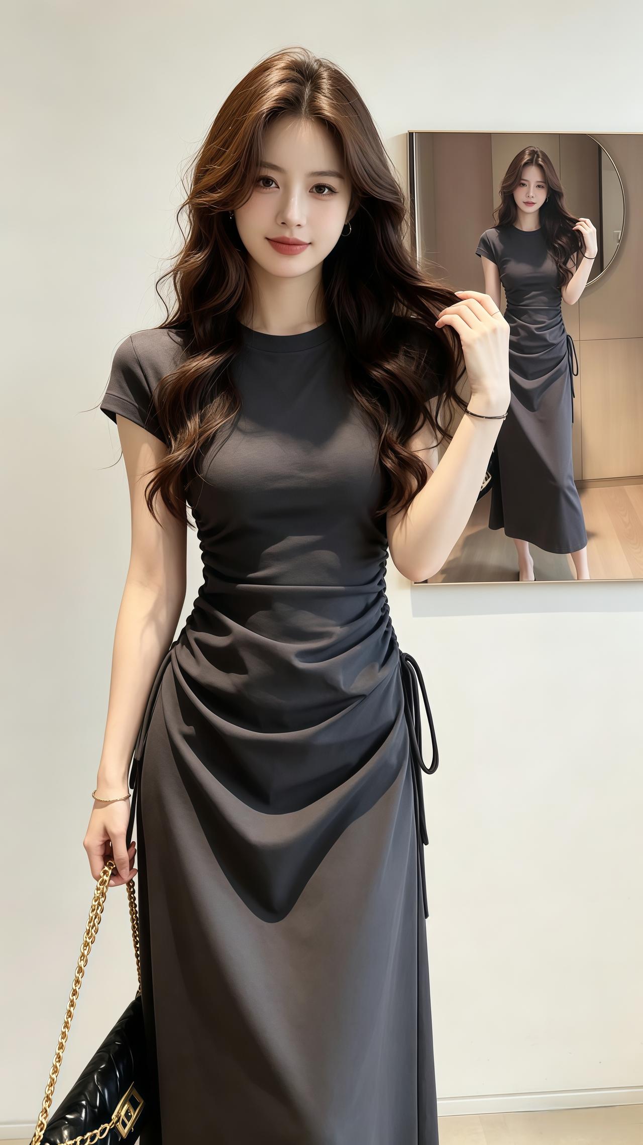 穿搭 显瘦又高级的连衣裙 夏日穿搭 夏季连衣裙 韩系穿搭