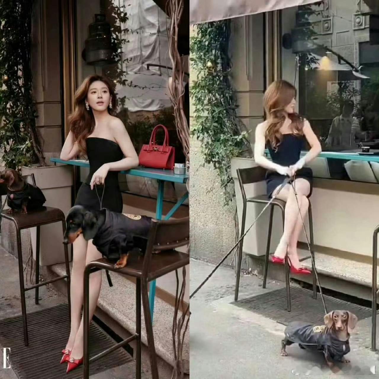 到底哪个是赵露思，我请问呢 ​​​