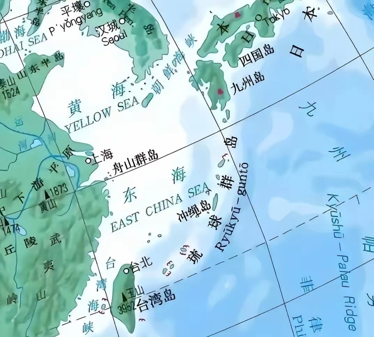 日本真正的死穴就是琉球群岛。当高志凯先生划出北纬30度线之际，实际上就相当于明牌