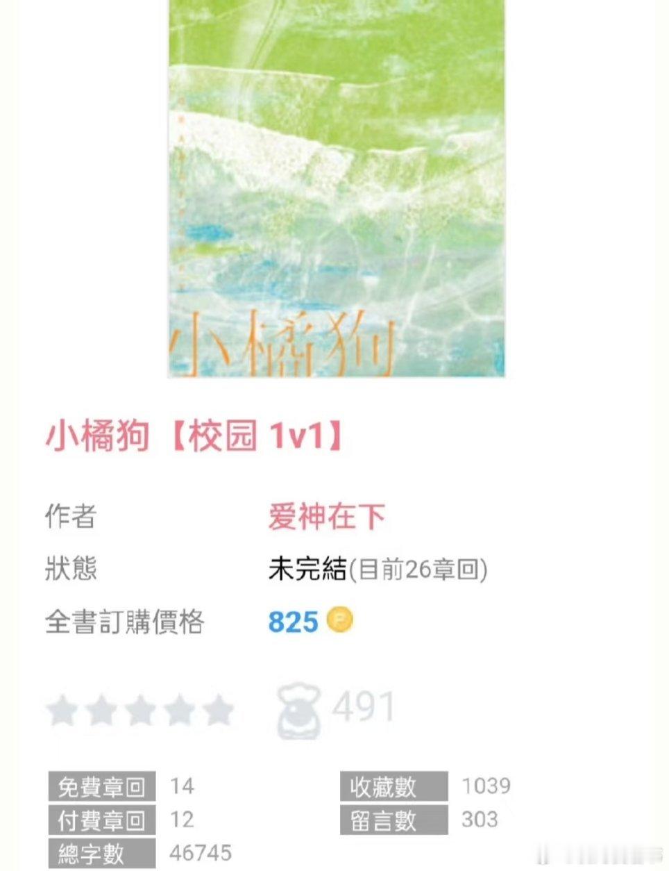 小说txt分享[超话]热门小说推荐我的书适圈 【7.28推文】📚《小橘狗》by