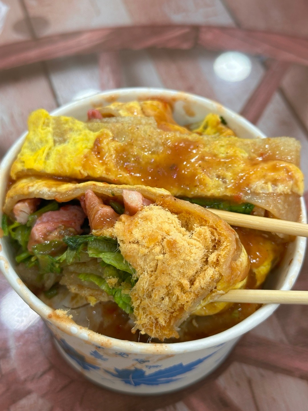 我全都要（指中午说的 ​​​