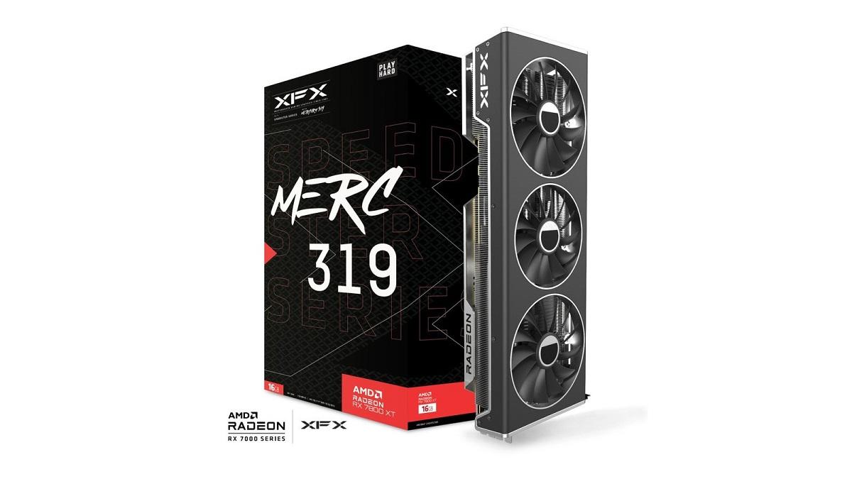 【XFX发布三款RX 7800/7700 XT新显卡】近日，XFX讯景宣布推出新