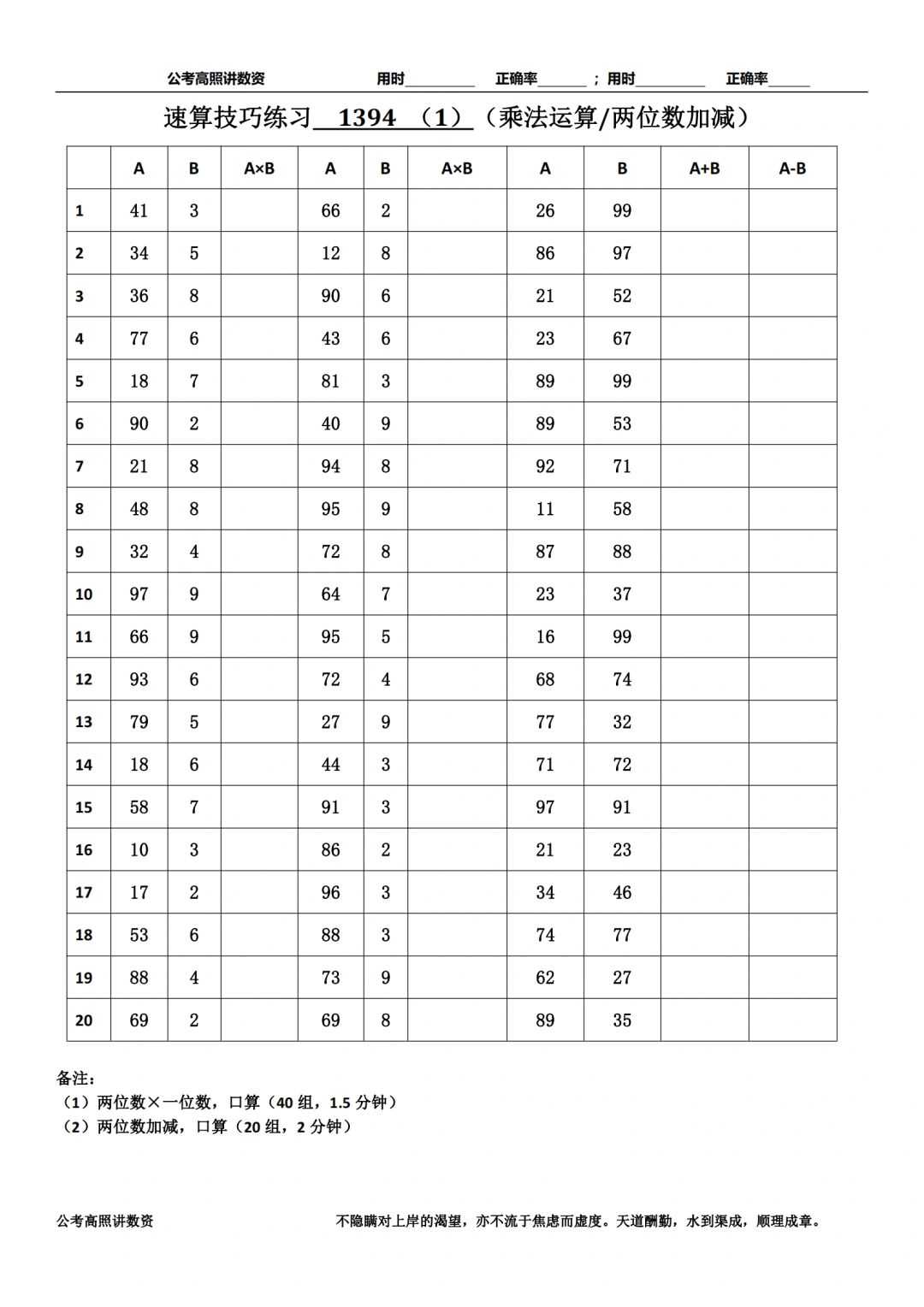 资料分析速算练习1394