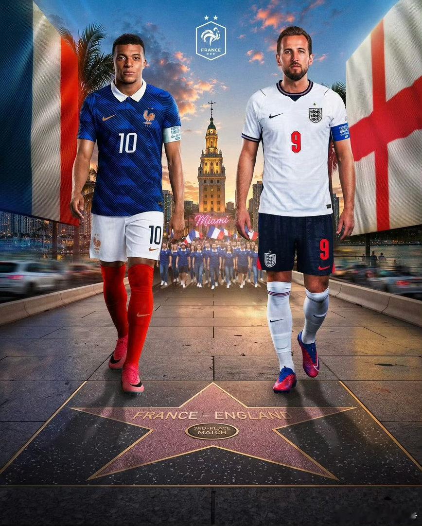 法国vs英格兰周日凌晨五点！可以期待的一场比赛。 