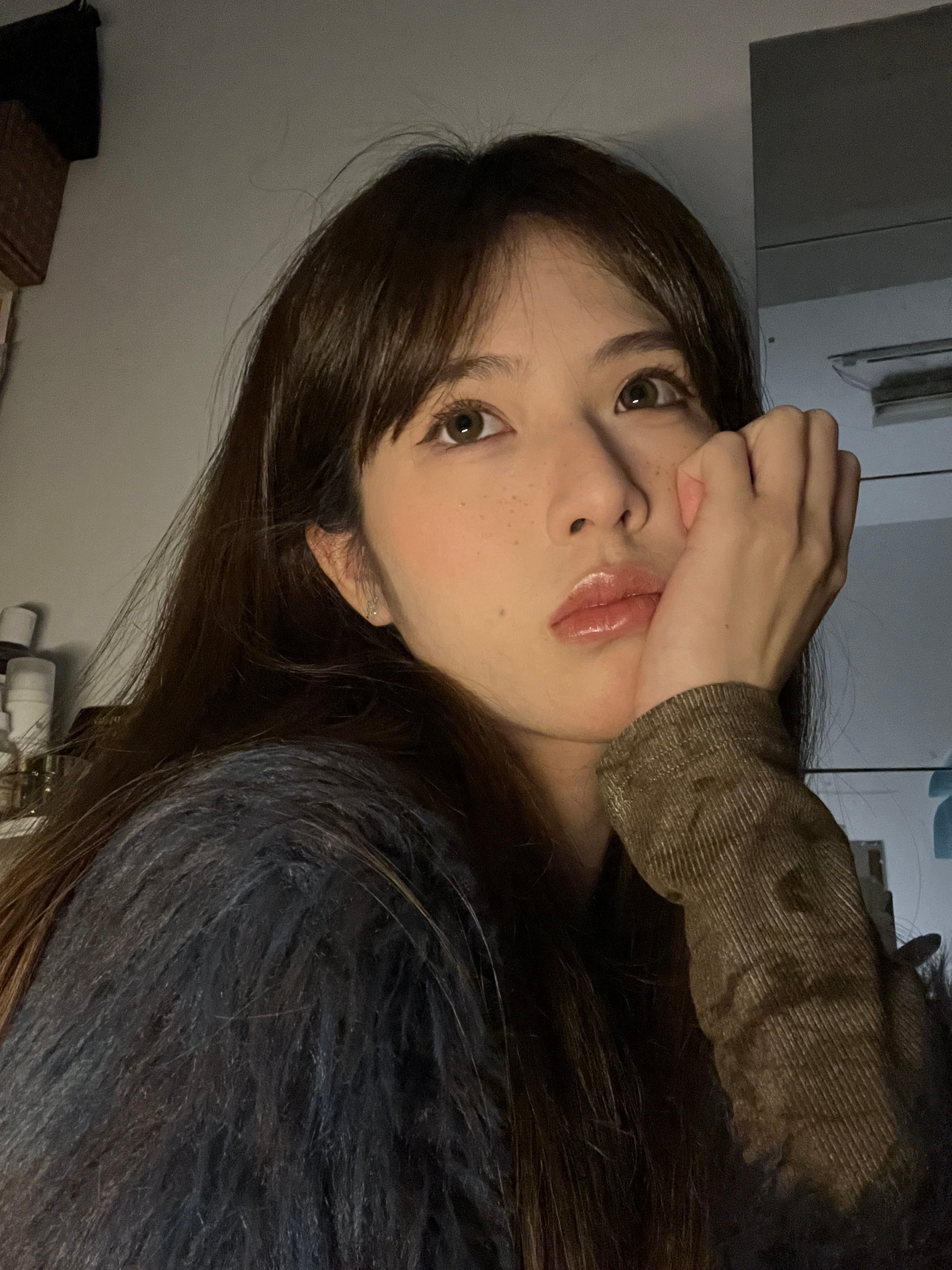 我蛮能臭美的。 ​​​