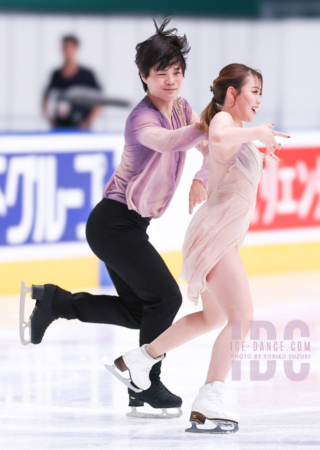 2026木下杯 冰舞赛前训练纪平梨花&西山真瑚 ​​​