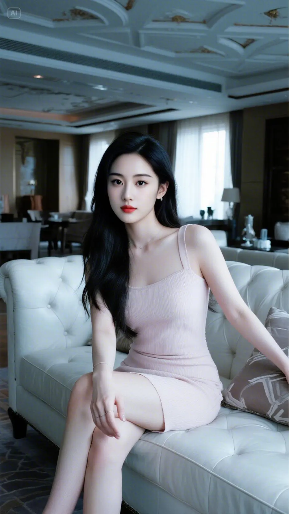 时尚气质穿搭 温柔仙女裙 时尚穿搭时尚穿搭时尚 秀出好身材 ai美女壁纸