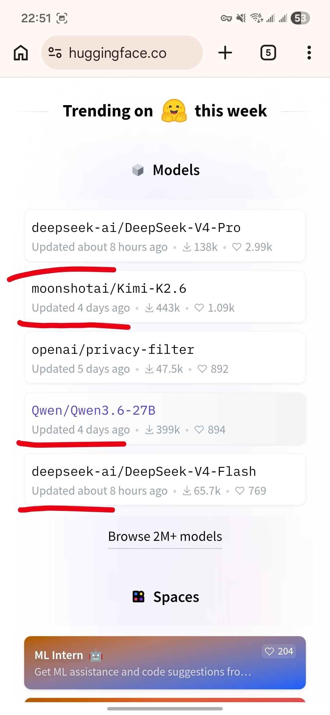 国产开源大模型下载量破100亿次Hugging Face报告显示：过去一年，该平
