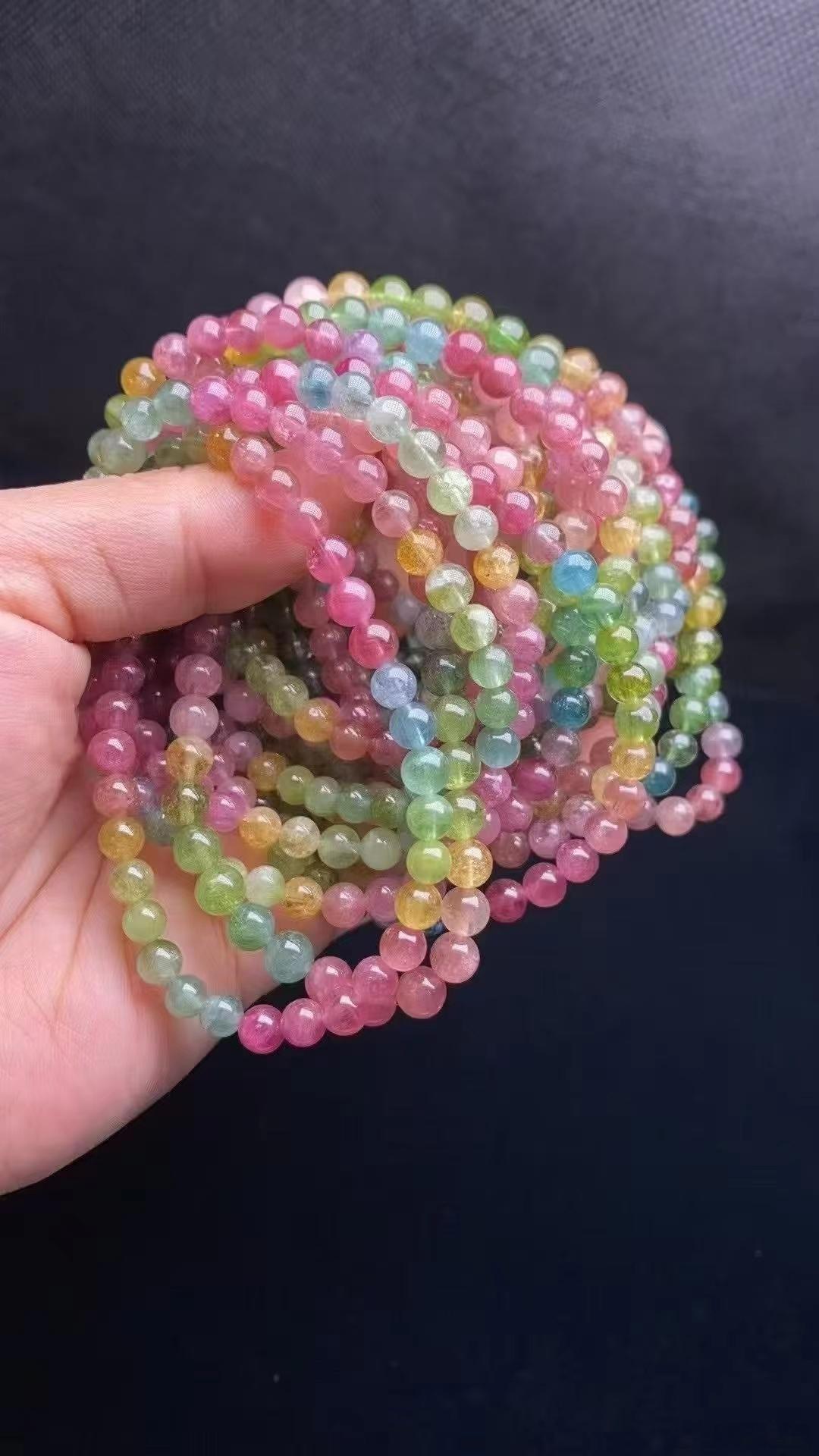 散落人间的彩虹🌈 碧玺又称“旺夫石” “愿望石” 招财纳福  调和五行   缺