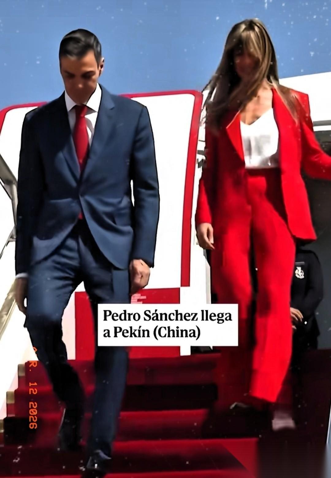 风向真变了！现在终于轮到欧洲来求中方了！
4月11号到15号，西班牙首相桑切斯又