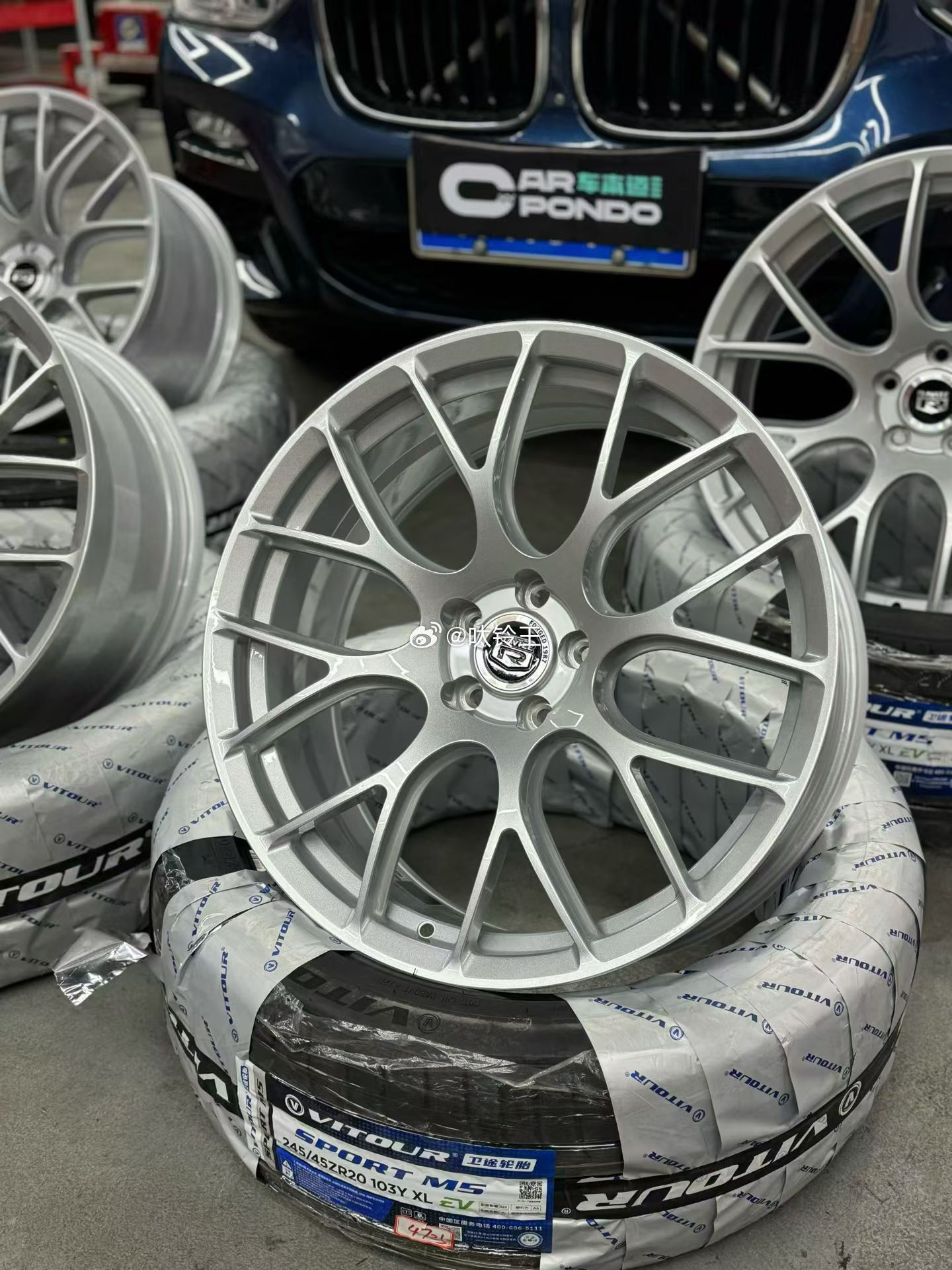 RAVIZE RF705⚡️BMW X3定制锻造轮毂 