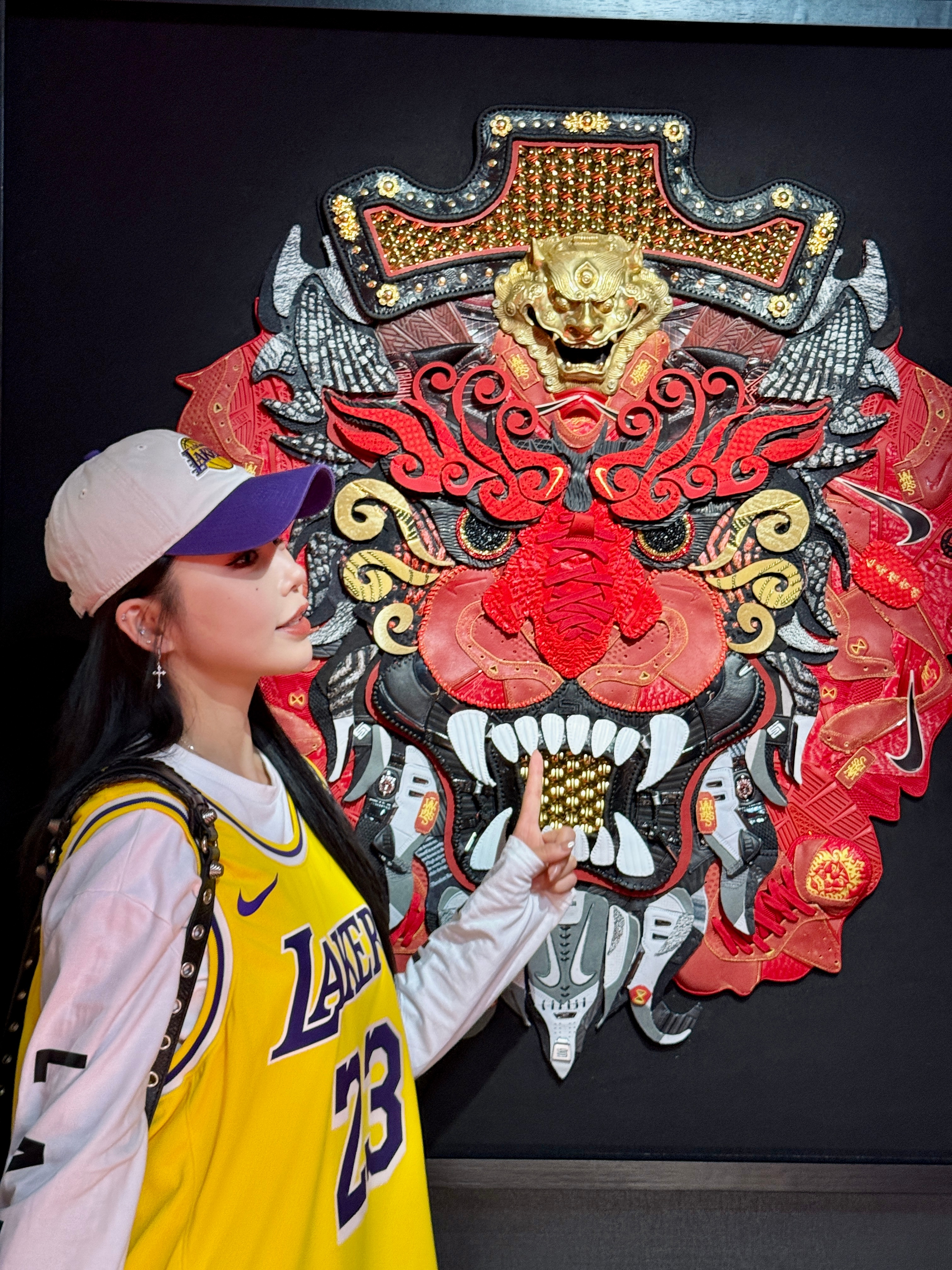 SUN'sLOOK詹姆斯中国行 来看老詹啦～💛💜❤️🖤  ​​​