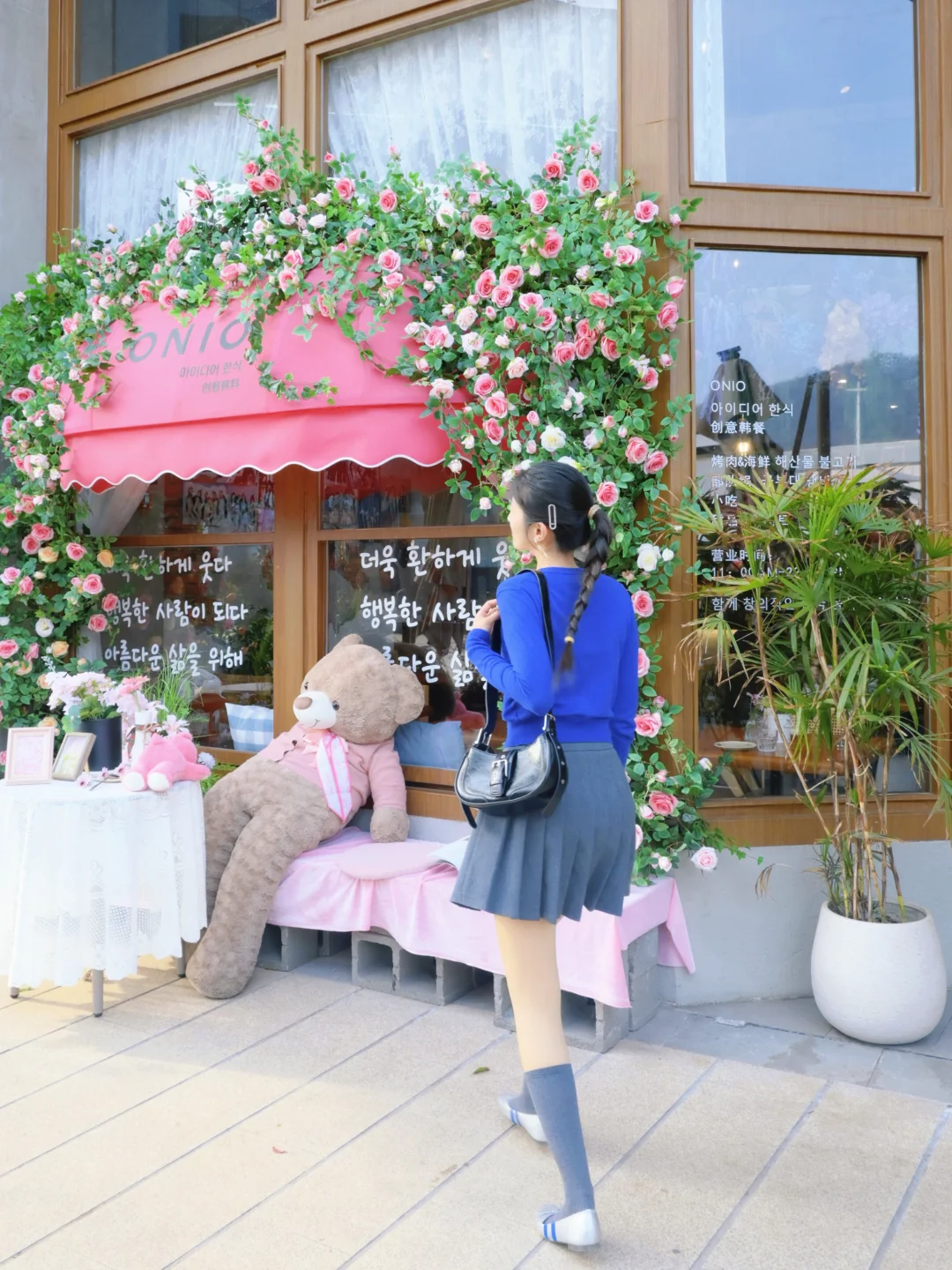 不在小韩！在南京玄武湖！！🌸🍽️🐻