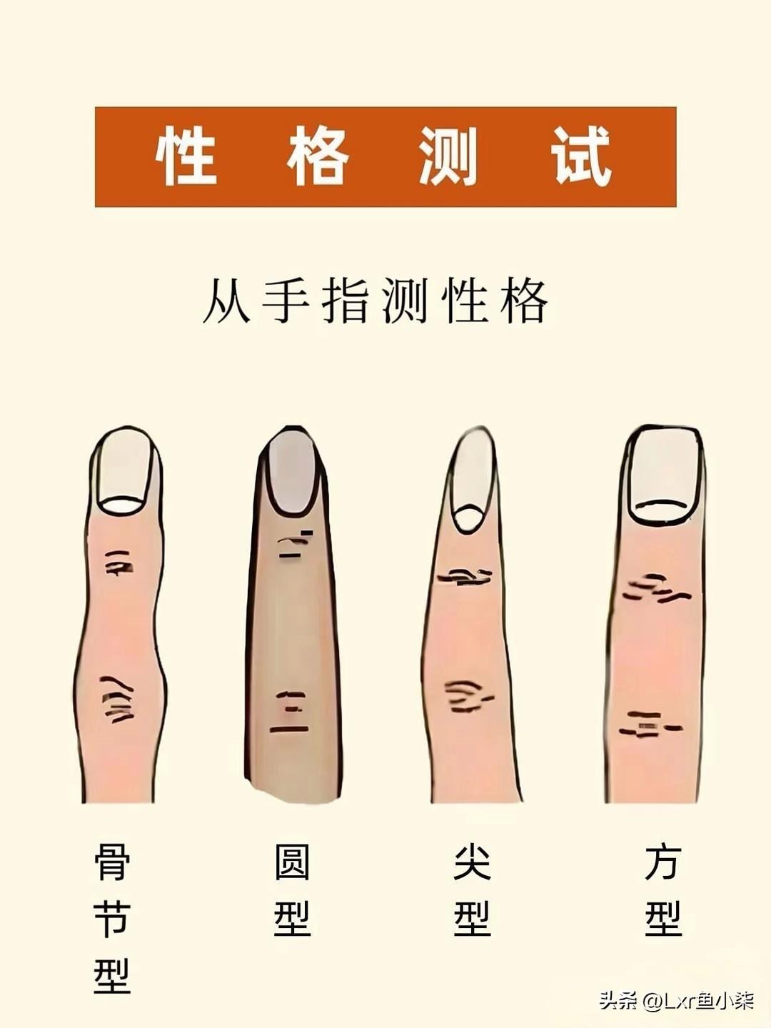 从手指测性格
