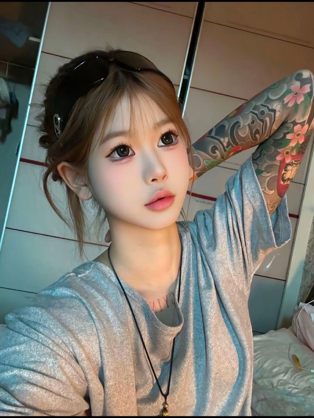 花臂我纹了 喜欢我的男生在哪里