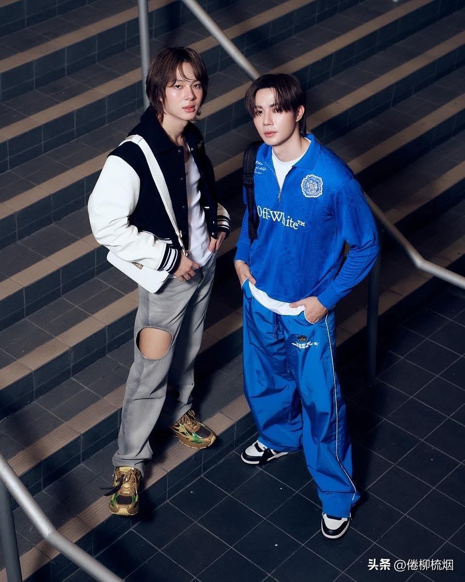 Zee、NuNew 飞往巴黎，准备观看 Off-White2026秋冬新系列时装