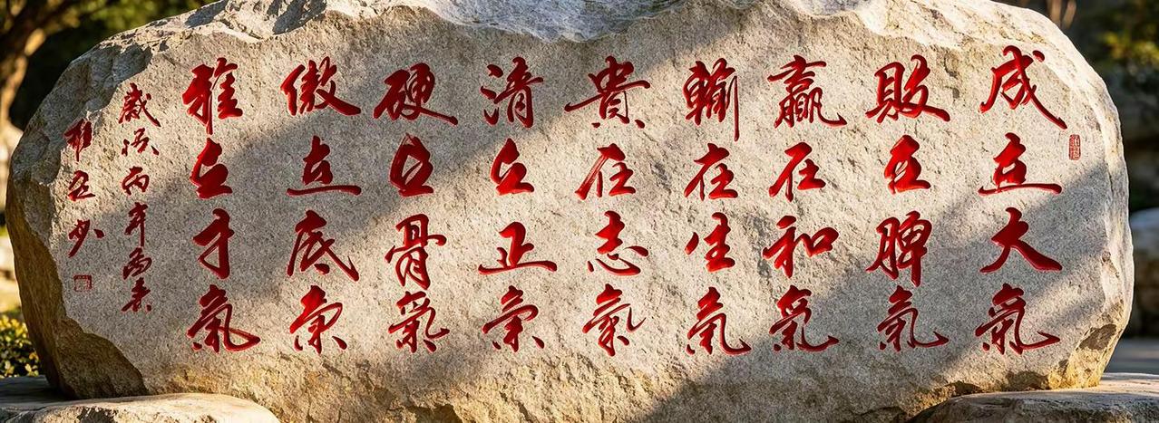 维安原创书法《人生九气》