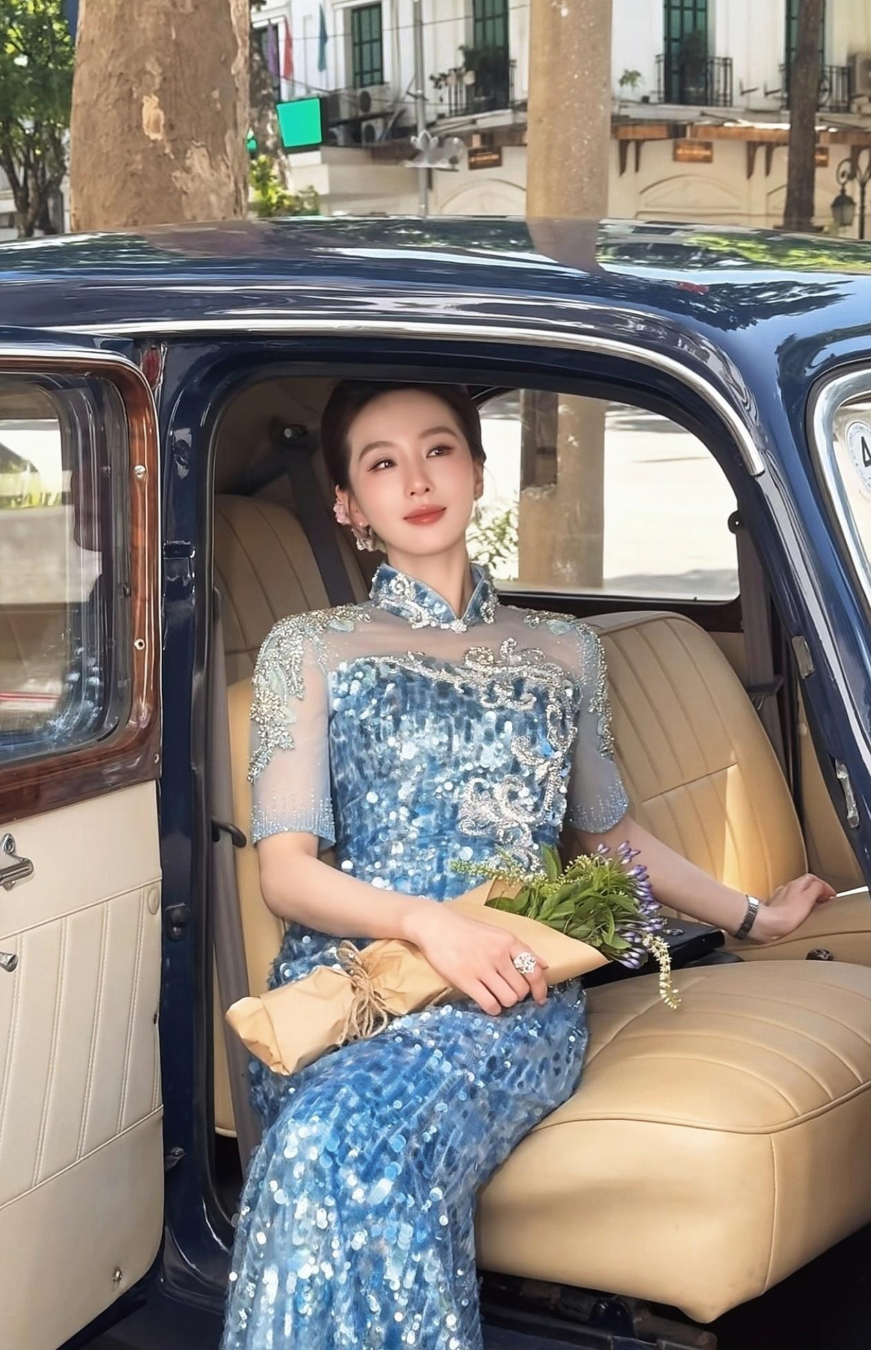 中式妆造异域风情，好迷人刘诗诗