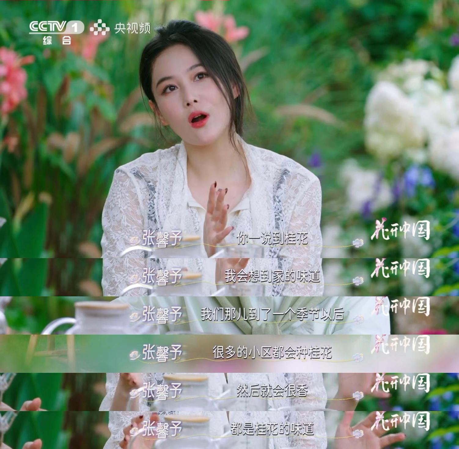 张馨予｜家乡的味道是桂花香。张馨予在 回忆家乡的味道是桂花香，你的家乡...