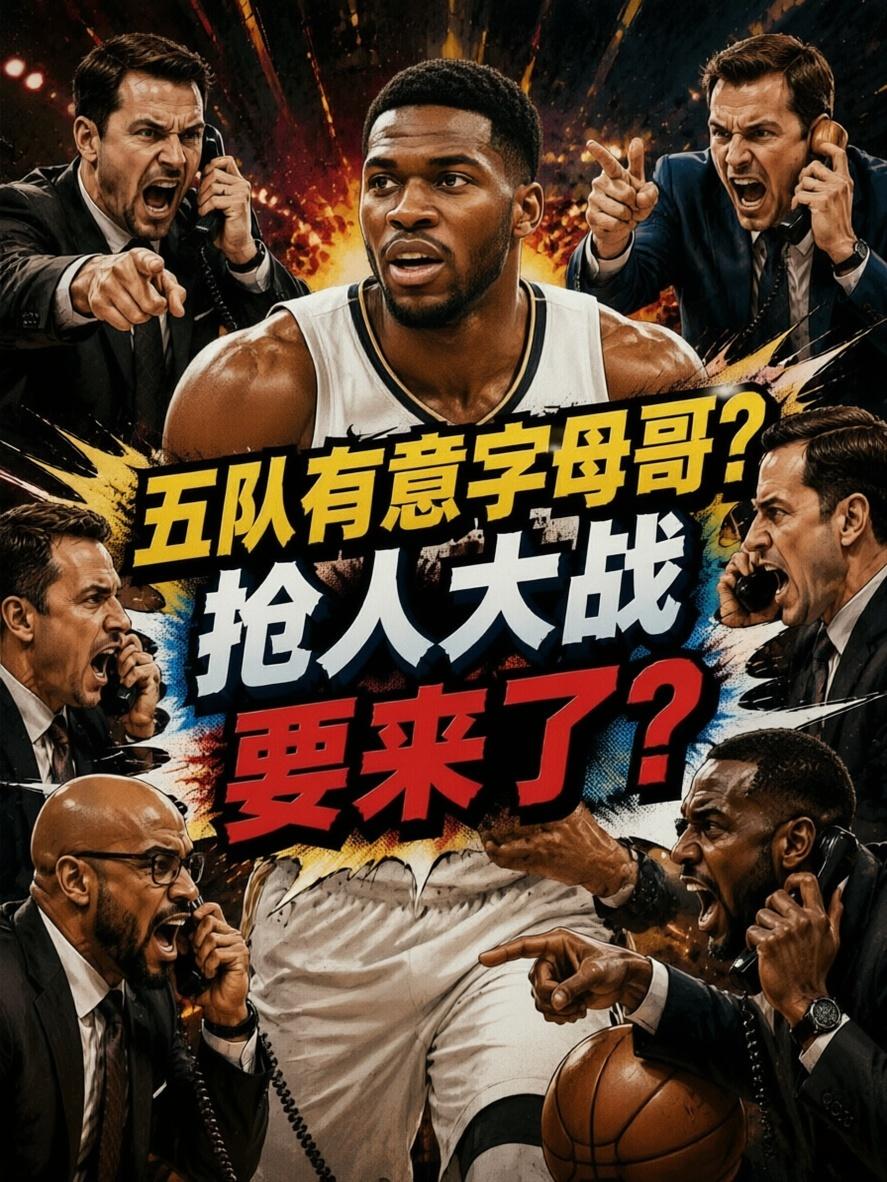 五队有意字母哥？抢人大战开启，此前预言要应验？根据知名美记的爆料：湖人、森林狼、