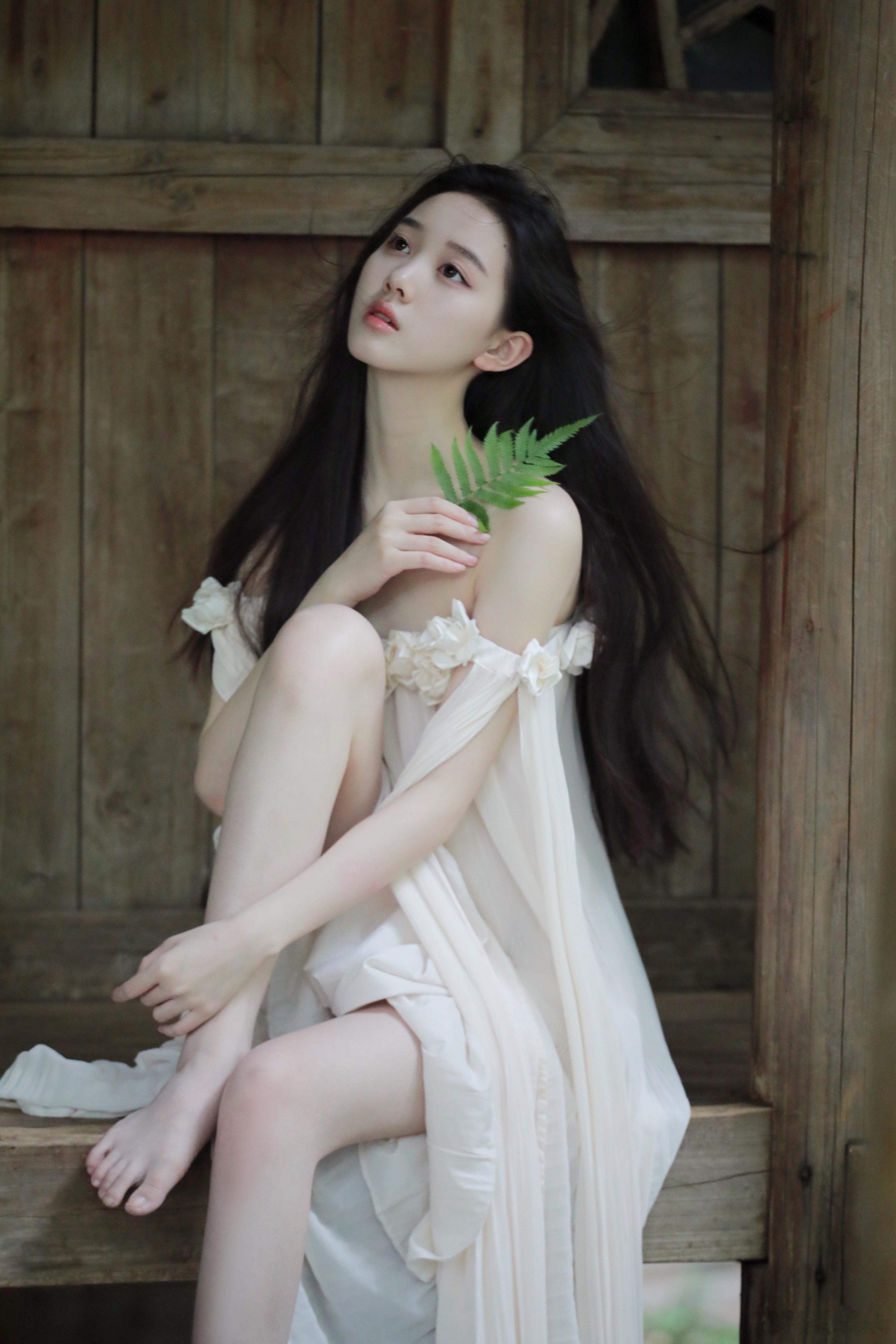李瑜森林系纯美写真🍃🌳 ​​​