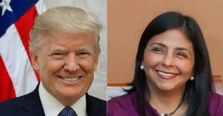 委内瑞拉代总统罗德里格斯一点都不掩饰自己倒向美国了。前脚美国总统特朗普称赞罗德里