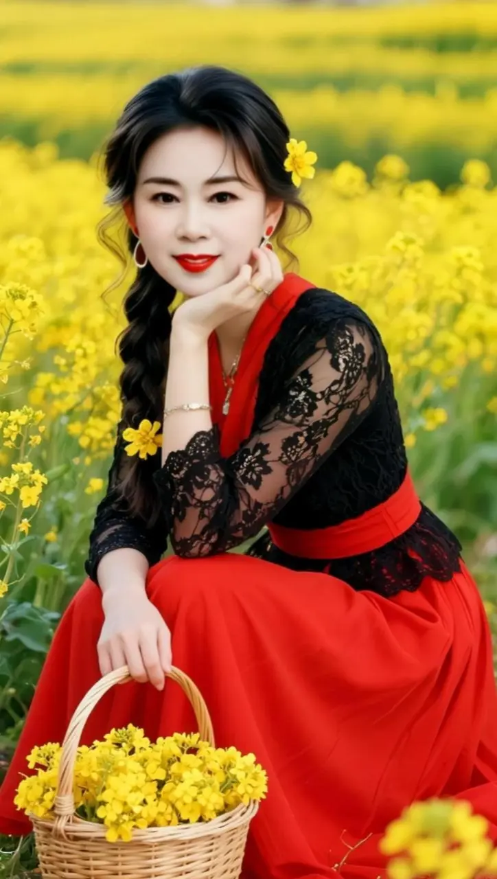 AI田园氛围感自拍 随变ai随便玩