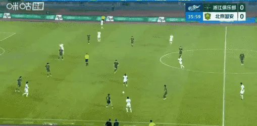 中超联赛半场：浙江0-0国安，托利奇造险，双方各两次射正北京时间4月17日中国足