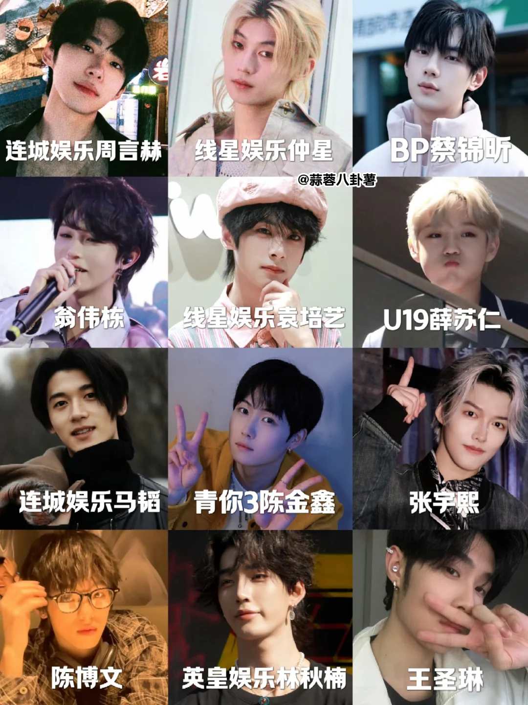 男宝星球2C组名单合集🍉