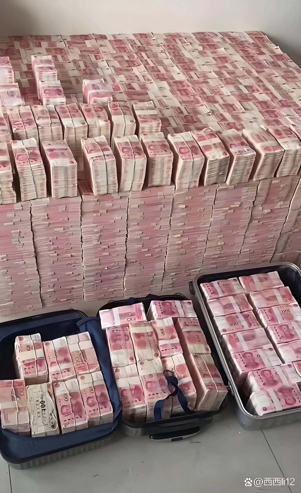 我想要一亿元！全部打进我的账户里！我要暴富了！我要发大财了！我要成为富翁了！[招