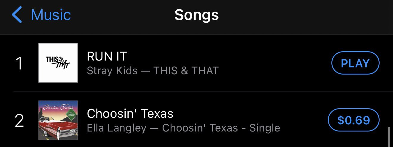 Stray Kids『RUN IT』登顶🇺🇸美区iTunes一位🎉成为St