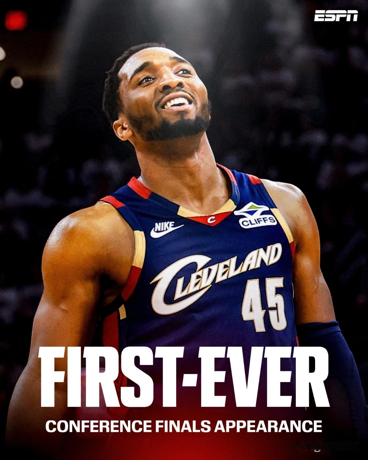 感谢哈登，米切尔终于圆梦分区决赛了！

在今天比赛之前，NBA近10年入选一阵的